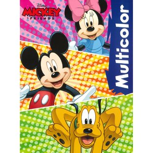 DISNEY ΒΙΒΛΙΟ ΖΩΓΡΑΦΙΚΗΣ ΜΕ ΠΡΟΤΥΠΩΜΕΝΑ ΣΧΕΔΙΑ MICKEY 32σελ 658131