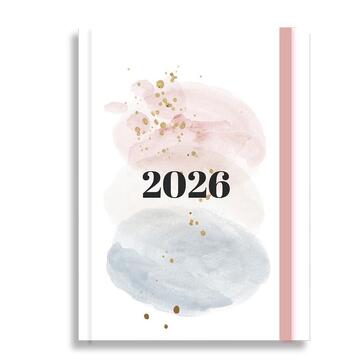 2026 ΗΜΕΡΟΛΟΓΙΟ ΗΜΕΡΗΣΙΟ 14x20cm VERSUS ΜΕ ΛΑΣΤΙΧΟ ΑΣΠΡΟ 587118 (TESORO)