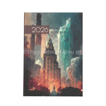 2026 ΗΜΕΡΟΛΟΓΙΟ ΑΤΖΕΝΤΑ ΕΒΔΟΜΑΔΑ ΣΕ ΔΥΟ ΣΕΛΙΔΕΣ ΜΕΓΑΛΗ 8,6x12,7cm ΚΑΛΛΙΤΕΧΝΙΚΗ e  EVERY STEP 61031 (ΛΙΝΑΡΔΑΤΟΣ)