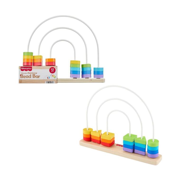 MATTEL FISHER PRICE ΞΥΛΙΝΟ ΠΑΙΧΝΙΔΙ ΜΕ ΧΑΝΤΡΕΣ ΟΥΡΑΝΙΟ ΤΟΞΟ JFG15