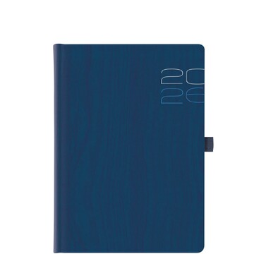 2026 ΗΜΕΡΟΛΟΓΙΟ ΗΜΕΡΗΣΙΟ ΛΕΥΚΟ 14,5x20,5cm WOODLINE FLAT ΜΠΛΕ ΜΕ ΣΤΥΛΟΘΗΚΗ 689E6D77 (ΘΕΟΦΥΛΑΚΤΟΣ)