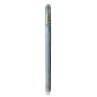 INTERDRUK ΣΤΥΛΟ ΠΟΥ ΣΒΗΝΕΙ GEL 0.5mm SATIN GOLD ΓΚΡΙ (ΜΠΛΕ ΜΕΛΑΝΙ) 350190