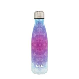 POLO ΜΠΟΥΚΑΛΙ ΘΕΡΜΟΣ STAINLESS STEEL 500ml ΜΩΒ ΡΟΖ ΜΕ ΒΕΡΑΜΑΝ ΛΕΠΤΟΜΕΡΕΙΕΣ 949004SET3