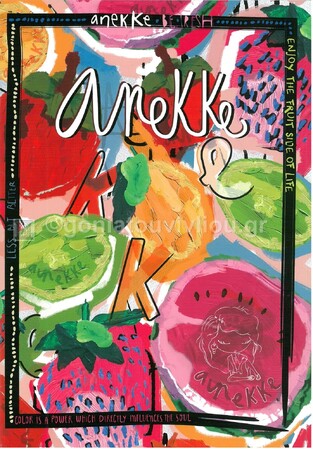 ANEKKE ΤΕΤΡΑΔΙΟ ΚΑΡΦΙΤΣΑ 17x25cm 38φ BE FRESH