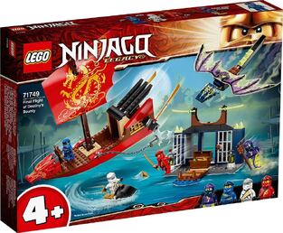 LEGO NINJAGO LEGACY FINAL FLIGHT OF DESTINYS BOUNTY 71749