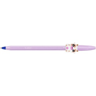 BIC ΣΤΥΛΟ CRISTAL FIGURES PASTEL ΑΓΕΛΑΔΑ ΜΩΒ ΜΠΛΕ ΓΡΑΦΗ 1.0mm 303755