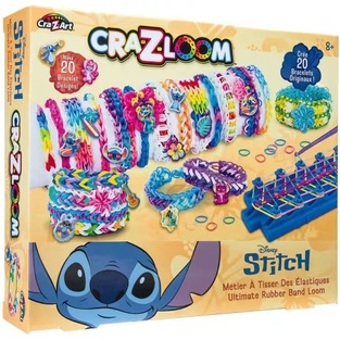 CRAZART CRAZLOOM ΣΕΤ ΚΑΤΑΣΚΕΥΗΣ ΒΡΑΧΙΟΛΙΩΝ ΜΕ ΑΡΓΑΛΕΙΟ STITCH CRLOOM9D