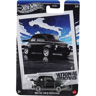 MATTEL HOT WHEELS SILVER SERIES 60 S FIAT 500 D MODIFICADO JBY88 HRT81