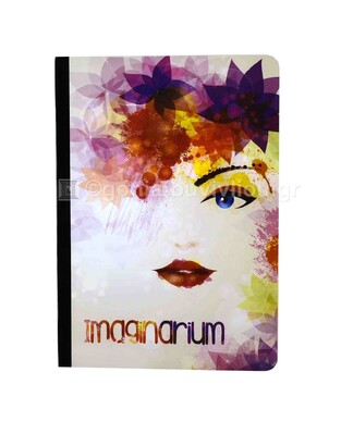 ADBOOK ΤΕΤΡΑΔΙΟ ΔΕΜΕΝΟ ΡΑΦΤΟ 17x25cm 4 ΘEMATVN VIVID IMAGINARIUM 128φ ΣΜ1043