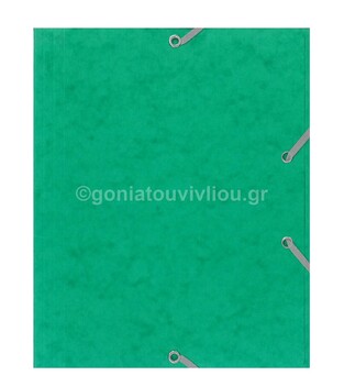 EXACOMPTA ΝΤΟΣΙΕ ΜΕ ΛΑΣΤΙΧΟ 19x24cm ΠΡΕΣΠΑΝ ΠΡΑΣΙΝΟ 55200E