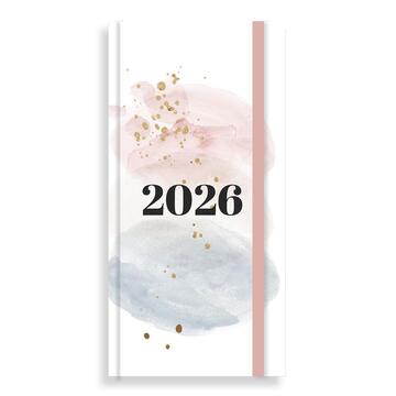 2026 ΗΜΕΡΟΛΟΓΙΟ ΕΒΔΟΜΑΔΙΑΙΟ ΑΤΖΕΝΤΑ 8x16cm VERSUS ΜΕ ΛΑΣΤΙΧΟ ΑΣΠΡΟ 587120 (TESORO)