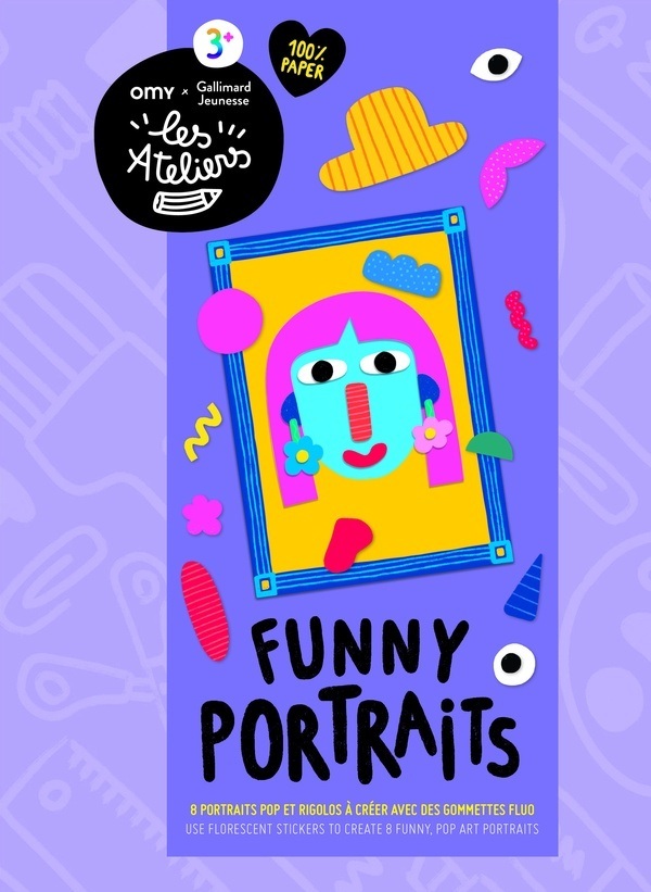 K TOYZ LES ATELIERS FUNNY PORTRAITS ΑΣΤΕΙΑ ΠΟΡΤΡΑΙΤΑ J05075