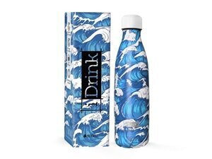I TOTAL I DRINK ΠΑΓΟΥΡΙ ΜΠΟΥΚΑΛΙ ΘΕΡΜΟΣ 500ml ID0431 JAPAN WAVE