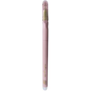 INTERDRUK ΣΤΥΛΟ ΠΟΥ ΣΒΗΝΕΙ GEL 0.5mm SATIN GOLD ΡΟΖ (ΜΠΛΕ ΜΕΛΑΝΙ) 350190