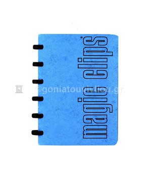 ΝΕΟΧΑΡΤ ΣΗΜΕΙΩΜΑΤΑΡΙΟ ΣΠΙΡΑΛ 12x17cm 1 4 ΘΕΜΑΤΑ MAGIC CLIPS PRESPAN 90φ 309 ΓΑΛΑΖΙΟ 13215 14692