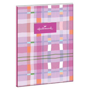 BMU HALLMARK ΤΕΤΡΑΔΙΟ ΚΑΡΦΙΤΣΑ 17x25cm 40φ TARTAN 333 33400