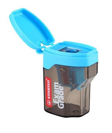 STABILO ΞΥΣΤΡΑ ΜΕ ΚΑΔΟ ΜΟΝΗ ΜΕ ΚΑΠΑΚΙ EXAM GRADE 4538 ΜΠΛΕ ΓΑΛΑΖΙΟ