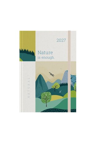 2027 ΗΜΕΡΟΛΟΓΙΟ ΗΜΕΡΗΣΙΟ 12x17cm NATURAL b NATURE IS ENOUGH 72912 (ΛΙΝΑΡΔΑΤΟΣ)