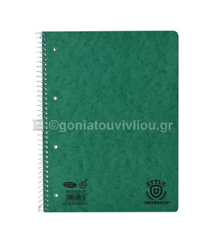 SKAG ΤΕΤΡΑΔΙΟ ΣΠΙΡΑΛ A4 (21x29,7cm) 3 ΘΕΜΑΤΩΝ 90φ ΠΡΕΣΠΑΝ STYLE ΠΕΡΦΟΡΕ ΜΕ ΤΡΥΠΕΣ ΜΠΛΕ 124874