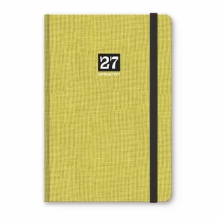 2027 ΗΜΕΡΟΛΟΓΙΟ ΗΜΕΡΗΣΙΟ TEXT BOOK 17x24cm ΦΥΣΤΙΚΙ ΜΕ ΛΑΣΤΙΧΟ ΚΑΙ ΣΤΥΛΟΘΗΚΗ 627121797 (UNIPAP)