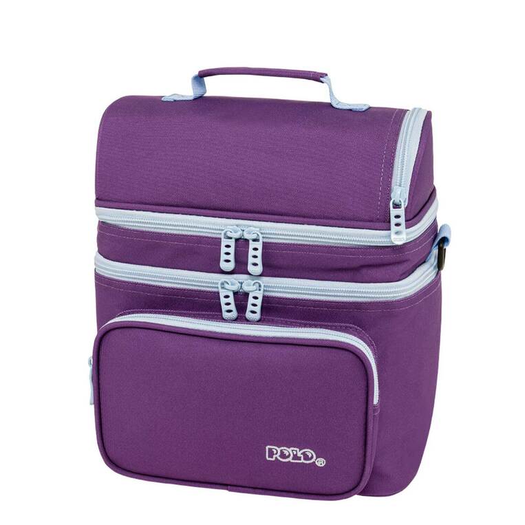POLO ΤΣΑΝΤΑΚΙ ΦΑΓΗΤΟΥ DOUBLE COOLER ΜΩΒ ΜΕ ΓΑΛΑΖΙΟ 907096 4657