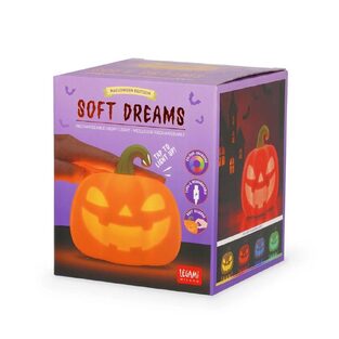 LEGAMI HALLOWEEN ΦΩΤΑΚΙ ΝΥΧΤΑΣ ΕΠΑΝΑΦΟΡΤΙΖΟΜΕΝΟ SOFT DREAMS PUMPKIN SIL0001