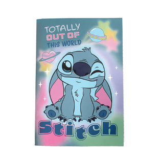 GIM ΤΕΤΡΑΔΙΟ ΚΑΡΦΙΤΣΑ 17x25cm 40φ STITCH TOTALLY OUT OF THIS WORLD ΜΠΛΕ 342 03400