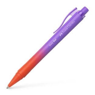 FABER CASTELL ΣΤΥΛΟ ΜΕ ΚΟΥΜΠΙ DAILY BALL XB FLOW EDITION PUNCY MELON ΜΩΒ 140682