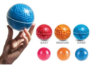 TOTAL GIFT ΠΑΙΧΝΙΔΙ MINI MAZE BALL D10,2CM ΛΑΒΥΡΙΝΘΟΣ XL0698