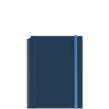 2026 ΗΜΕΡΟΛΟΓΙΟ ΗΜΕΡΗΣΙΟ ΛΕΥΚΟ 14,5x20,5cm BORNEO DOT ΜΠΛΕ ΜΕ ΓΑΛΑΖΙΟ ΛΑΣΤΙΧΟ 689BH048 (ΘΕΟΦΥΛΑΚΤΟΣ)