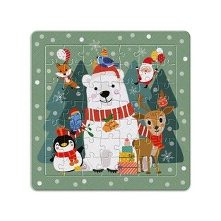 INTERDRUK ΠΑΖΛ ΚΟΡΝΙΖΑ ΧΡΙΣΤΟΥΓΕΝΝΙΑΤΙΚΟ 49 ΤΕΜΑΧΙΩΝ CHRISTMAS TIME P18664