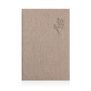 2027 ΗΜΕΡΟΛΟΓΙΟ ΗΜΕΡΗΣΙΟ 12x17cm PAMPAS ΓΚΡΙ 203 (EKDOSIS)