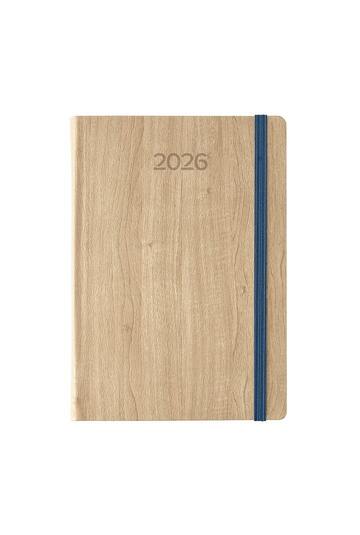 2026 ΗΜΕΡΟΛΟΓΙΟ ΗΜΕΡΗΣΙΟ 17x24cm ΜΕ ΛΑΣΤΙΧΟ WOODY b ΜΠΕΖ 62104 (ΛΙΝΑΡΔΑΤΟΣ)
