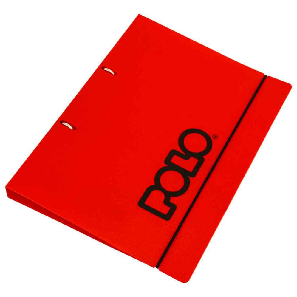 POLO ΝΤΟΣΙΕ 17x25cm 2 ΚΡΙΚ PP ΠΛΑΣΤΙΚΟ ΜΕ ΛΑΣΤΙΧΟ ΚΟΚΚΙΝΟ 919050
