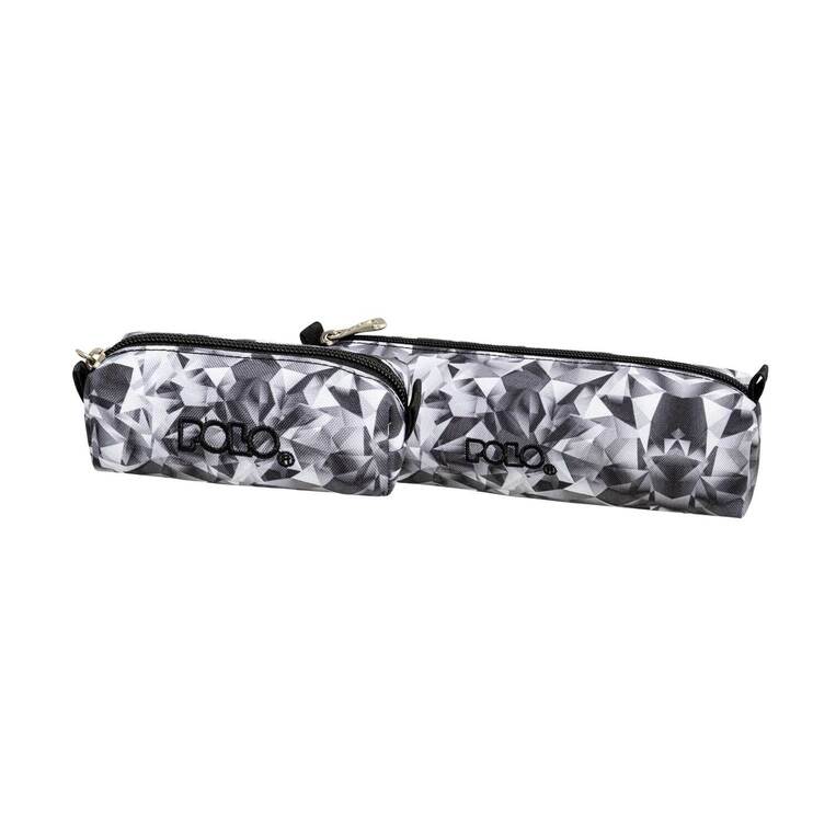 POLO ΚΑΣΕΤΙΝΑ ΒΑΡΕΛΑΚΙ ORIGINAL WALLET SHAPES ΜΑΥΡΟ ΓΚΡΙ 937006 8336