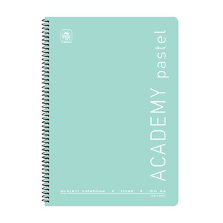 SPECIAL BY TYPOTRUST ΤΕΤΡΑΔΙΟ ΣΠΙΡΑΛ ACADEMY PASTEL A4 (21x29,7cm) 2 ΘΕΜΑΤΩΝ 60φ ΠΡΑΣΙΝΟ