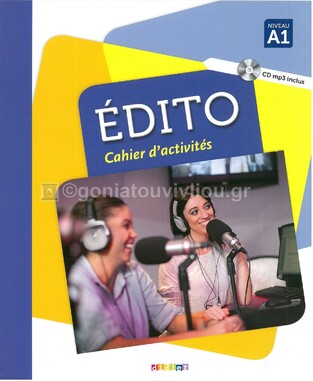 EDITO A1 CAHIER (AVEC MP3 AUDIO CD) (NOUVELLE EDITION)