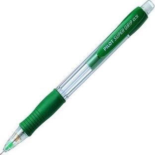 PILOT ΜΗΧΑΝΙΚΟ ΜΟΛΥΒΙ SUPER GRIP 0.5mm ΠΡΑΣΙΝΟ