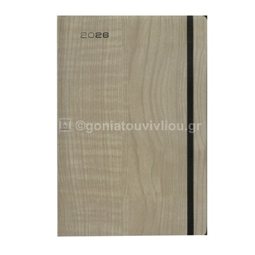 2026 ΗΜΕΡΟΛΟΓΙΟ ΗΜΕΡΗΣΙΟ ΛΕΥΚΟ 14x20cm WOODSTOCK ΚΑΦΕ ME ΕΥΡΕΤΗΡΙΟ ΜΗΝΩΝ ΚΑΙ ΛΑΣΤΙΧΟ ΗΒ 890744 (THE WRITING FIELDS) (2003093)