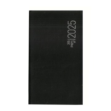 2025 ΗΜΕΡΟΛΟΓΙΟ ΗΜΕΡΗΣΙΟ SAVANA 9x15cm ΜΑΥΡΟ 034 (EKDOSIS)