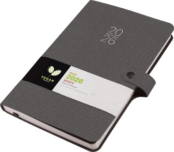 2026 ΗΜΕΡΟΛΟΓΙΟ ΗΜΕΡΗΣΙΟ 13x21cm MONTE MODERN ΓΚΡΙ ΜΕ ΣΤΥΛΟΘΗΚΗ ΚΑΙ ΜΠΑΡΕΤΑ 625331302 (UNIPAP)