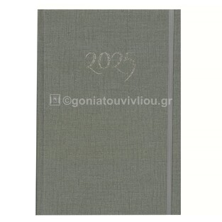 2025 ΗΜΕΡΟΛΟΓΙΟ OSCAR ΗΜΕΡΗΣΙΟ 14x21cm ΣΚΛΗΡΟ ΚΑΛΥΜΜΑ ΜΕ ΛΑΣΤΙΧΟ ΛΑΔΙ ΗΜ0048 (ΠΑΠΑΔΗΜΗΤΡΙΟΥ)