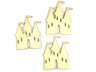 ARTEMIO ΞΥΛΙΝΟ ΔΙΑΚΟΣΜΗΤΙΚΟ ΚΑΣΤΡΟ ΣΕΤ 3 ΤΕΜΑΧΙΩΝ 1214001339