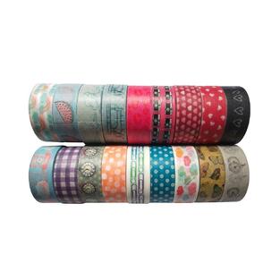 THE LITTLIES ΑΥΤΟΚΟΛΛΗΤΗ ΧΑΡΤΟΤΑΙΝΙΑ ΧΕΙΡΟΤΕΧΝΙΑΣ 5m x 1,5cm ΚΑΡΠΟΥΖΙ