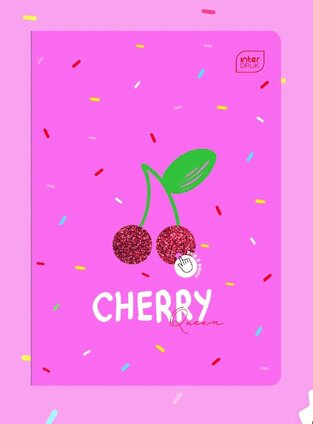 INTERDRUK ΤΕΤΡΑΔΙΟ ΚΑΡΦΙΤΣΑ 17x25cm ΑΡΩΜΑΤΙΚΟ 40φ CHERRY QUEEN