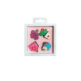 LEBEZ ΣΕΤ CHARMS 4τεμ PRETTY GIRL 81921