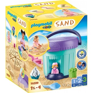 PLAYMOBIL 1 2 3 SAND ΚΟΥΒΑΔΑΚΙ ΖΑΧΑΡΟΠΛΑΣΤΕΙΟ 70339