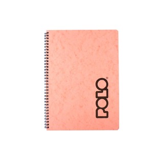 POLO ΤΕΤΡΑΔΙΟ ΣΠΙΡΑΛ A4 (21x29,7cm) 2 ΘΕΜΑΤΩΝ CLASSIC NOTE ΡΟΔΑΚΙΝΙ 60φ 919084