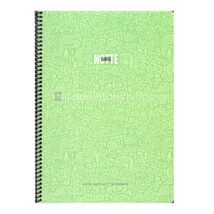 UNIPAP GIPTA ΤΕΤΡΑΔΙΟ ΣΠΙΡΑΛ A4 (21x29,7cm) 2 ΘΕΜΑΤΩΝ 50φ ΠΕΡΦΟΡΕ NOTTE ΛΑΧΑΝΙ 35741