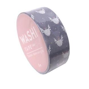 INTERDRUK (WASHI TAPE) CUTE GIRL ΑΥΤΟΚΟΛΛΗΤΗ ΤΑΙΝΙΑ ΧΕΙΡΟΤΕΧΝΙΑΣ 5m ΜΠΛΕ ΜΕ ΤΑΡΑΝΔΟ 111304094